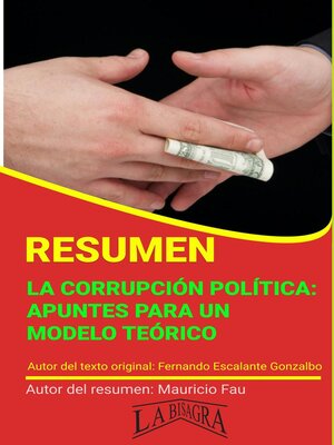 cover image of Resumen de La Corrupción Política